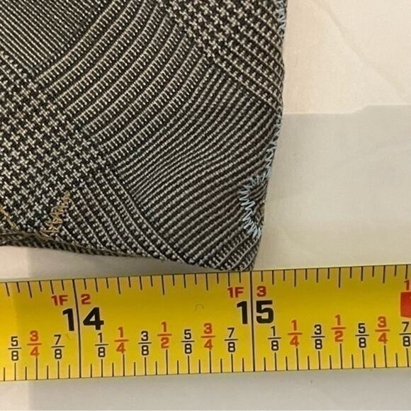 Cache Vintage Embroidered Floral Cuffed Dressy Low Rise Capris Size 2 - Picture 10 of 12